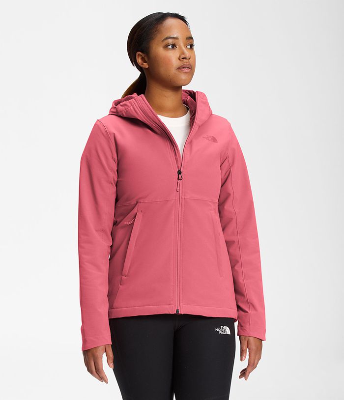 Chaqueta Softshell The North Face Mujer Rosas Shelbe Raschel Sudadera Con Capucha 90647TJHQ